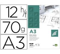 Liderpapel PV15 - Papel dibujo, A3