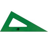 Liderpapel RN03 - Cartabón, 21 cm, color verde