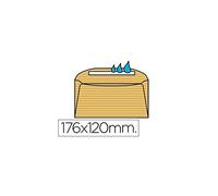 Liderpapel SB40 - Pack de 500 sobres, 120 x 176 mm, color crema