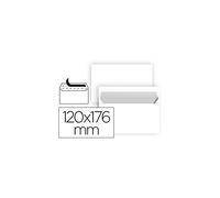 Sobre liderpapel n 9 blanco comercial normalizado 120x176 mm tira de silicona paquete de 25 unidades - SB88