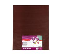 Papel seda liderpapel marron 52x76 cm 18 gr -paquete de 25 hojas - SE16