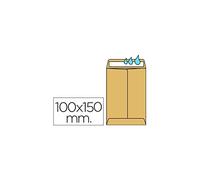 Liderpapel Sobre Bolsa N.1 Kraft Salarios 100X145 Mm Engomado Caja De 1000 Unidades