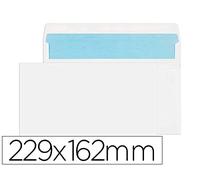 Liderpapel - Sobre N.11 Blanco Din C5 162X229 Tira De Silicona Caja De 500 Unidades