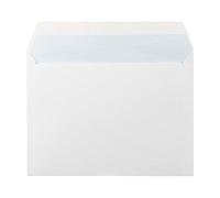Liderpapel Sobre N.12 Cuarto 176×231 mm Blanco Sin ventana Tira de silicona 500 uds