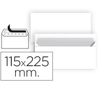 Sobre liderpapel n 5 blanco americano 115x225 mm tira de silicona paquete de 25 unidades - SB89