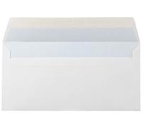 Liderpapel Sobre N.5 Blanco Americano 115X225Mm Tira De Silicona Open System Caja De 500 Unidades