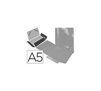 Carpeta liderpapel gomas solapas 34974 polipropileno din a5 incolora - SS04