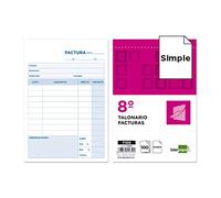 Liderpapel T100 - Talonario facturas