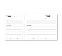 Liderpapel T104 - Talonario vales con matriz 3 en folio