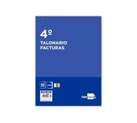 Liderpapel T316 IGIC - Talonario facturas cuarto