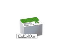 Taco papel liderpapel encolado 100x100x100 mm blanco 80 gr - TA02