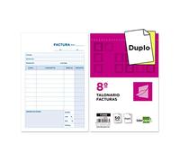 Liderpapel Talonario Facturas 8║ Original Y Copia T200 Con I.V.A