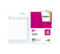 Talonario liderpapel facturas folio original y copia t223 con i.v.a. - T223