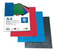 Liderpapel TE02 - Pack de 50 tapas de encuadernación, color negro, A4, 1 mm