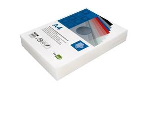 Liderpapel TE14 - Pack de 50 tapas de encuadernación, color transparente, A4, 0.33 mm