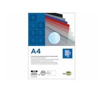 Liderpapel TE16 - Pack de 50 tapas de encuadernación, color transparente, A4, 0.8 mm