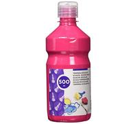 Tempera liquida liderpapel escolar 500 ml fucsia - TP07
