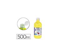 Tempera liquida liderpapel escolar 500 ml amarillo - TP04