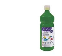 Liderpapel TP37 - Tempera liquida, 1000 ml, color verde oscuro