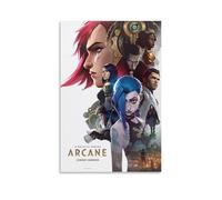 LIDIANWE Póster decorativo para jóvenes de la Liga de Leyendas Arcane League of LegendsCreativity Into Simple (20 x 30 cm), sin marco, estilo 28