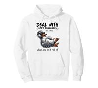 Lidiar con los desafíos Duck Roll Off Cita Divertida Sudadera con Capucha
