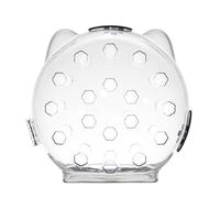 Lidzopas Capucha Transpirable para Gatos Con Cabeza Transparente - Protectora para Mascotas, Bozal, Casco de Burbujas y Recuperación para Evitar Mordeduras