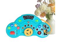 Lieawy Volante Musical Infantil - Juego Didáctico Multifuncional Infantil con Luces Y Sonido | Volante De Coche para Niños | para Juego Compras Paseo En Coche Fiesta Aula Preescolar Hogar Parque
