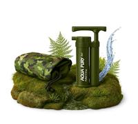 Liebdy Aqua Pury Mini, Nuestro Filtro de preparación de Agua más pequeño para Exteriores, Supervivencia y acampadas, Ideal para situaciones de Emergencia