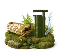 Liebdy Aqua Pury Porti, Nuestro Filtro de Agua portátil y eficiente para Exteriores, Supervivencia y acampadas, Ideal para situaciones de Emergencia