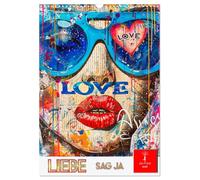 Liebe - sag ja (Wandkalender 2026 DIN A3 hoch), CALVENDO Monatskalender: Die Magie der Liebe.