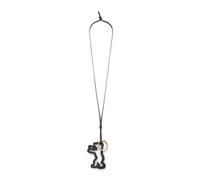Liebeskind Bear Pendant Dancing Letters SFT Nap, Colgante Mujeres, Negro