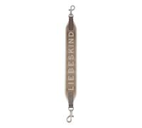 LIEBESKIND BERLIN accesorios de la bolsa Fancy Strap Classic Short Strap Wood marrón topo