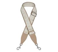 LIEBESKIND BERLIN accesorios de la bolsa Fancy Strap Sporty Logo Webbing Strap Warm Canvas beige