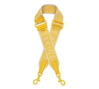 LIEBESKIND BERLIN accesorios de la bolsa Fancy Straps Logo Webbing Strap Lemon mostaza