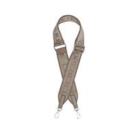 LIEBESKIND BERLIN accesorios de la bolsa Logo Webbing Strap 5,0 cm Neutral Grey marrón topo