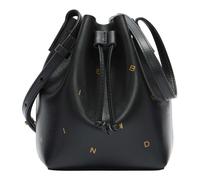 LIEBESKIND BERLIN Cuero bolso bandolera Bucket Bag Black negro