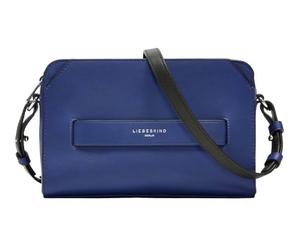 LIEBESKIND BERLIN bolso bandolera Lora Calf Optic Camera Bag Berlin Blue azul