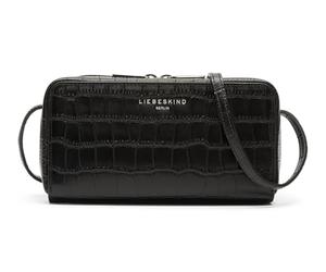 LIEBESKIND BERLIN bolso bandolera Lou New Croco Crossbody Black negro