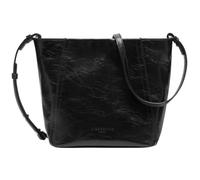LIEBESKIND BERLIN bolso de hombro bolso bandolera Chudy Paper Touch Crinkle Hobo Bag Black negro