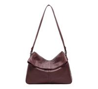 LIEBESKIND BERLIN Cuero bolso de hombro Fiona Hobo Bag Pomegranate burdeos