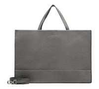 LIEBESKIND BERLIN bolso de hombro LOU 2 3D Leather Satchel Iron gris oscuro
