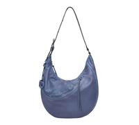 LIEBESKIND BERLIN bolso de hombro Luna II Hobo Bag Flower Blue gris azulado