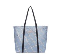 LIEBESKIND BERLIN bolso shopper bolso de hombro Aurora Pool Print Shopper Breath azul claro
