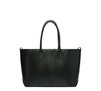 Liebeskind Berlín Chelsea Shopper M - Shopper Mujer de piel - Abanicos generosos, Negro, De tamaño mediano