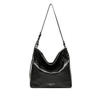 LIEBESKIND BERLIN Chudy New Croco Hobo Bag M Black