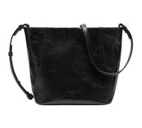 LIEBESKIND BERLIN Chudy Paper Touch Crinkle Hobo Bag Black