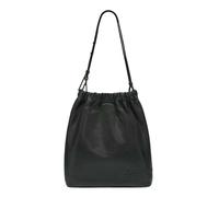 LIEBESKIND BERLIN Ruffle Sheep Natural Cloud Hobo Bag M Black