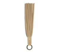 LIEBESKIND BERLIN Cuero accesorios de la bolsa Tassel Keyring Biscotti crema