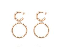 Liebeskind Berlin Creole LJ-1623-E-51 de acero inoxidable en IP oro rosa, 5,1 cm, Acero inoxidable, Sin piedra preciosa