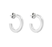 Liebeskind Berlin Creole LJ-1650-E-20 de acero inoxidable en plata, 2 cm, Acero inoxidable, Sin piedra preciosa